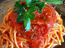Spaghetti alla Chiummenzana Made in Capri